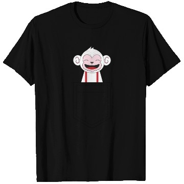 Discover monkey pocket T Shirts