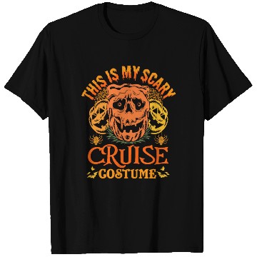 Discover This Is My Scary Cruise Costume Funny Halloween T Shirts
