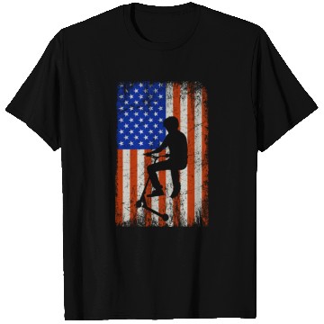 Discover American Flag Freestyle Scootering T Shirts