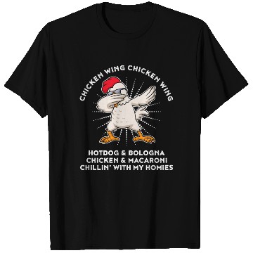 Discover Chicken Wing Chicken Wing T Shirts Song Lyric Hot Dog