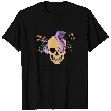 Discover Creeping It Real Scary Skull T Shirts