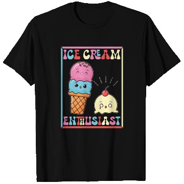 Discover Kawaii Ice Cream Lover T Shirts