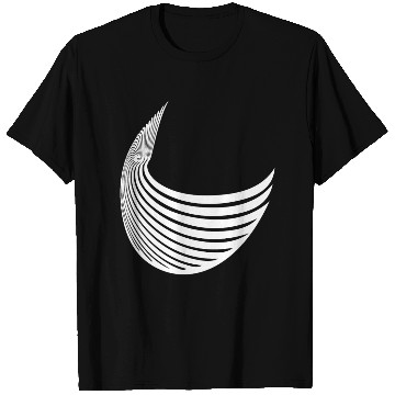 Discover Geometric Stripe Wings T Shirts