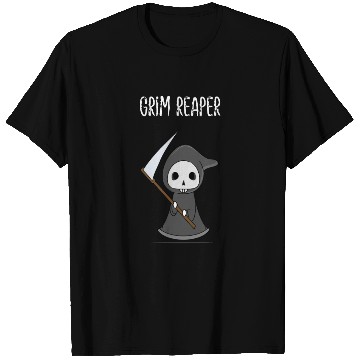 Discover the grim reaper skeleton lovely T Shirts