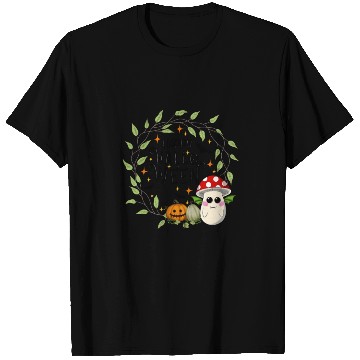 Discover Bat Toadstool Mushroom - Happy Halloween T Shirts