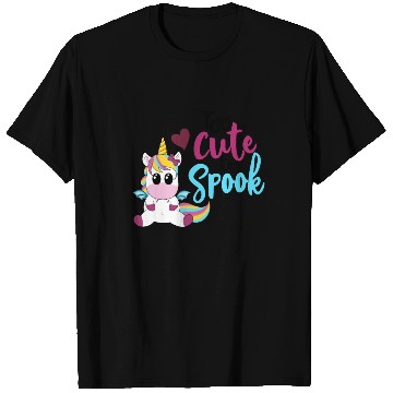 Discover Bat Unicorn - Too cute to spook T Shirts