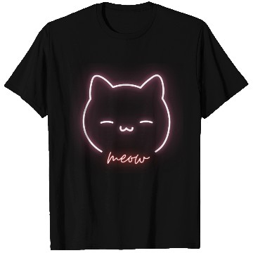 Discover Modern Neon Kat T Shirts