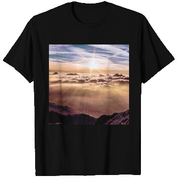 Discover dark blue ocean waves storm fantasy T Shirts