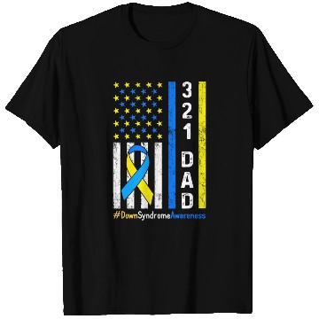 Discover 321 Dad Down Syndrome Awareness T Shirts