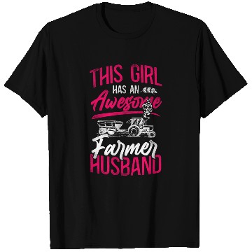 Discover Farming Farmer Husband Tractor T Shirts