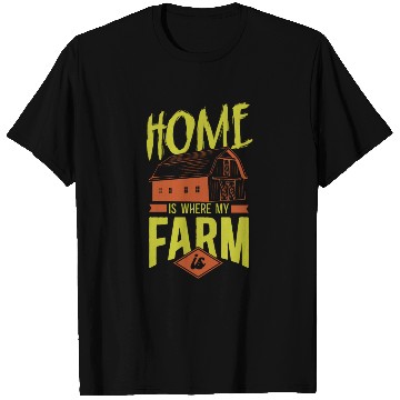 Discover Farming Farmer Vintage Home Is T Shirts