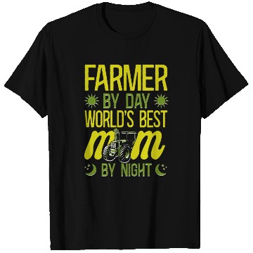 Discover Farming Farmer Mom Mother Tractor T Shirts