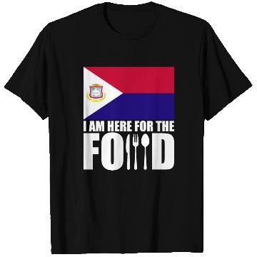 Discover Saint Martin flag souvenir food travel T Shirts