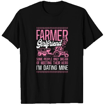 Discover Farming Farmer Girl Tractor Farmer T Shirts