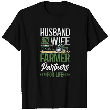 Discover Farming Farmer Husband Wife T Shirts
