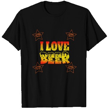 Discover I love beer national beer lovers day T Shirts