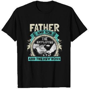 Discover Father & Son Newborn Dad Gift T Shirts