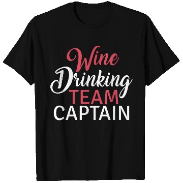 Discover Womens Wine Drinking Team Captain Funny Group Fest T Shirts