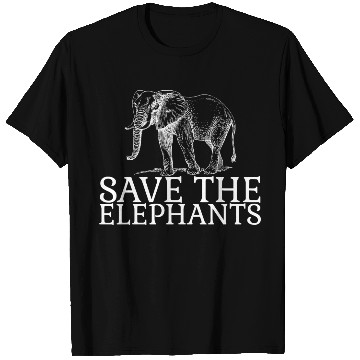 Discover Save The Elephants Unique say no to Ivory T Shirts
