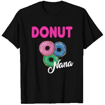 Discover Womens Nana Donut T Shirts Grandmother Donut Lover