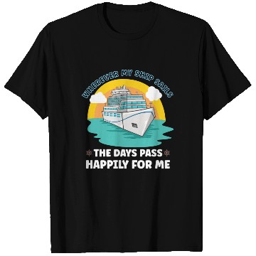 Discover Boating Boat Captain Cruise Ship Cruising Yacht T Shirts