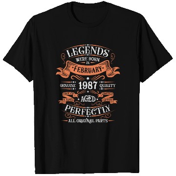 Discover February 1987| February 1987 anniversary 1987 T Shirts