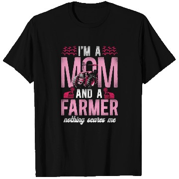 Discover Farming Farmer Mom Mother Tractor T Shirts