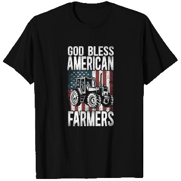 Discover Farming Farmer Us American Flag T Shirts