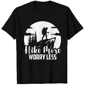 Discover Mountaineering Hiking Hiking Vacation Hiker T Shirts