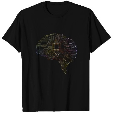 Discover Computer Circuit Board Platine Brain Engineer T Shirts