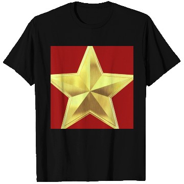 Discover Star golden lights up perfect for every time. T Shirts