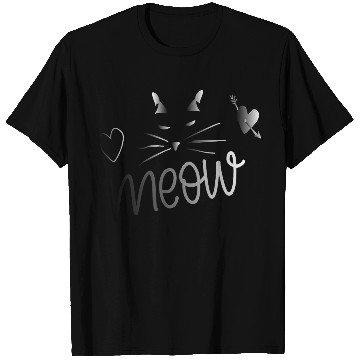 Discover cute cat meow T Shirts