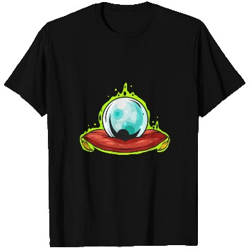 Discover Glass Sphere With Green Shimmer Fortune Teller T Shirts
