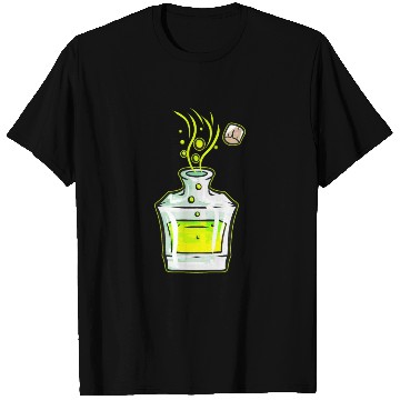 Discover Flask With Green Magic Potion Halloween T Shirts