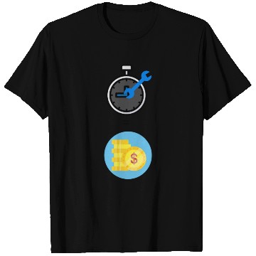 Discover Time is money T Shirts