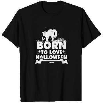 Discover Enchanted cat is a witch on Halloween T Shirts