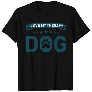 Discover I love my Therapy Dog T Shirts