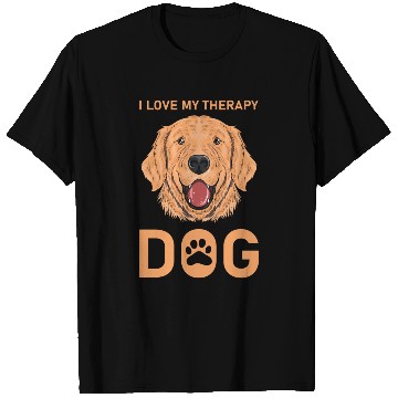 Discover I love my Therapy Dog T Shirts
