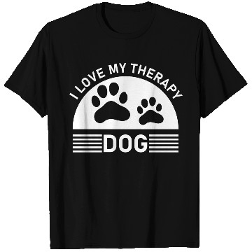 Discover I love my Therapy Dog T Shirts