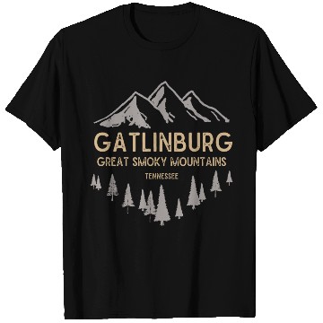 Discover Gatlinburg Tennessee Great Smoky Mountains Vintage T Shirts