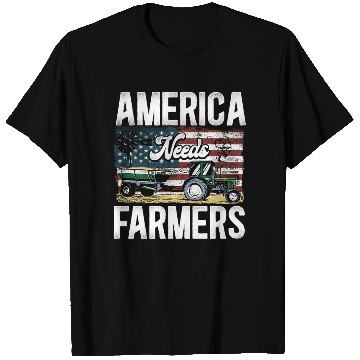 Discover Farming Farmer Tractor Vintage Us T Shirts