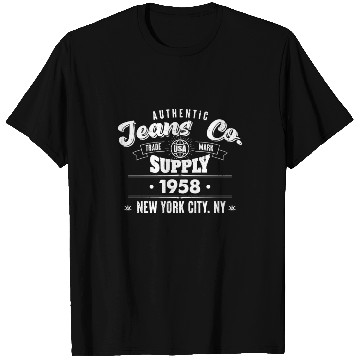 Discover New York City Born In 1958 Vintage Birthday T Shirts