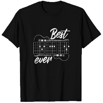 Discover Best Dad Ever - Funny Daddy Guitar Player Musician T Shirts