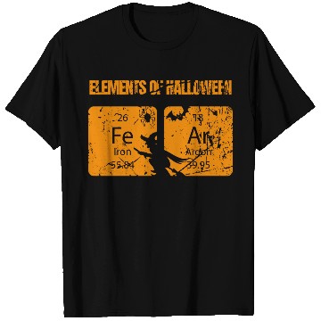 Discover Elements of Halloween T Shirts