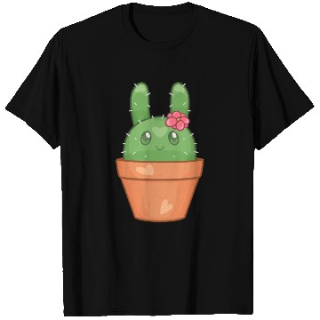 Discover Bunny Rabbit Cactus Plant | Cute Bunny Succulent T Shirts