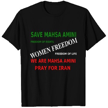 Discover Save Mahsa Amini | Freedom T Shirts