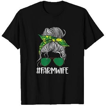Discover Farming Farmer Girl Wife Sun T Shirts
