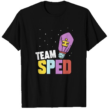 Discover Team Sped Special Education Teacher Awareness T Shirts