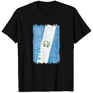 Discover Guatemala vintage flag T Shirts