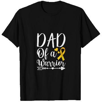 Discover dad Of A Warrior Childhood Cancer Awareness Suppor T Shirts